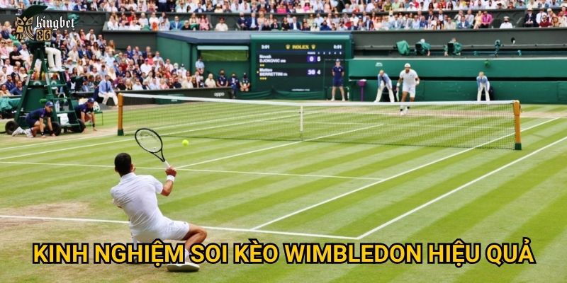 Giải Wimbledon Kingbet86 có gì đặc biệt cho fan quần vợt? 3 Kinh nghiệm soi kèo Wimbledon hiệu quả